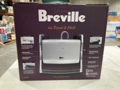 Breville The Toast & Melt 2 Slice Sandwich Press BSG520BSS - 4