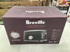 Breville Luxe 2 Slice Toaster - Black Truffle BTA735BTR - 4