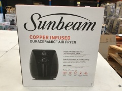 Sunbeam Copper Infused DuraCeramic Air Fryer - Black AFP4000BK - 3