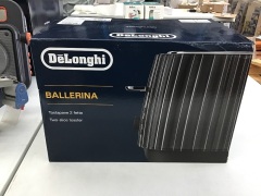 DeLonghi Ballerina 2 Slice Toaster - Furnace Black CTD2003BK - 2