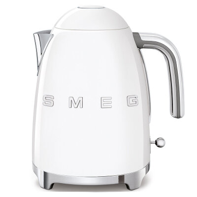 Smeg 50's Retro Style Electric Kettle - White KLF03WHAU