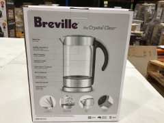 Breville 1.7L Crystal Clear Kettle BKE750CLR - 3