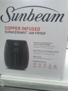 Sunbeam Copper Infused DuraCeramic Air Fryer - Black AFP4000BK - 3