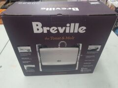 Breville The Toast & Melt 2 Slice Sandwich Press BSG520BSS - 3