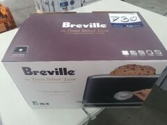 Breville Luxe 2 Slice Toaster - Black Truffle BTA735BTR - 2
