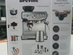 Breville Barista Express Espresso Machine - Black Sesame BES870BKS - 3