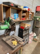 Stanley Mobile Tool Box, Steel Workbench, Hitachi Cut Off Saw & More - 8
