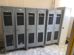 Quantity of 4 Personal Storage Lockers