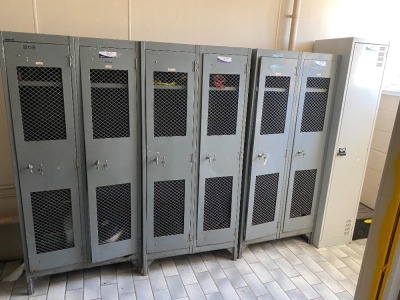Quantity of 4 Personal Storage Lockers