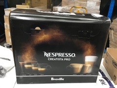 Nespresso Creatista Pro Coffee Machine by Breville - Brushed Stainless Steel BNE900BSS - 2