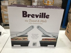 Breville The Toast & Melt 2 Slice Sandwich Press BSG520BSS - 2