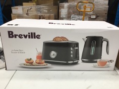 Breville the Luxe Duo Breakfast Pack - Black Truffle BKT735BTR - 2