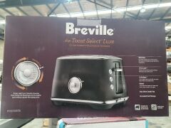 Breville Luxe 2 Slice Toaster - Black Truffle BTA735BTR - 3
