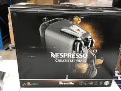 Nespresso Creatista Pro Coffee Machine by Breville - Brushed Stainless Steel BNE900BSS - 2