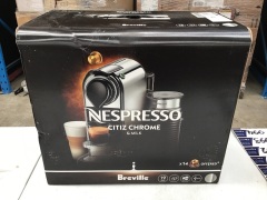 Nespresso Citiz Milk Coffee Machine by Breville - Chrome BEC660CRO - 2