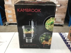Kambrook Snap Seal Food Processor - Black KFP655BLK2IAN1 - 2