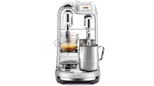 Nespresso Creatista Pro Coffee Machine by Breville - Brushed Stainless Steel BNE900BSS