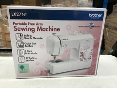 Brother LX27NT Portable Free Arm Sewing Machine - 2