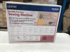 Brother LX27NT Portable Free Arm Sewing Machine - 3