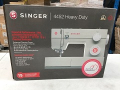 Singer Heavy Duty 4452 Sewing Machine Grey - 2