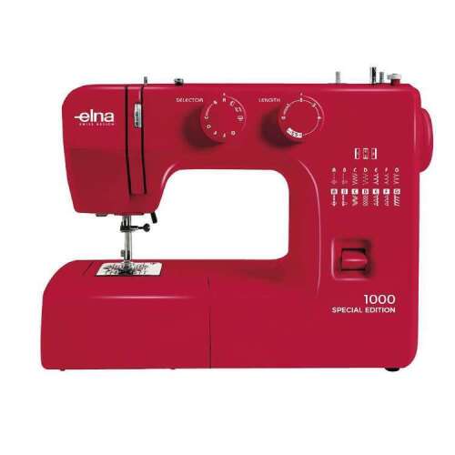 Elna 1000 Ruby Red Sewing Machine Special Edition