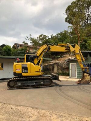2017 Komatsu PC138us-8OS Knuckle Boom Excavator (Location: NSW)