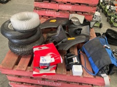 Various Parts and Accessories of Gardening Equipment ( See photos)