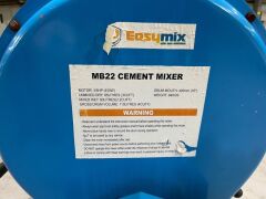 EASYMIX 2.2cu/ft Electric Cement Mixer MB22 (SKU: ..89110) - 6