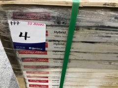 Quantity of Godfrey Hirst Hybrid Flooring, Size: 1830mm x 152mm x 6.5mm Master Code: 462638-H1/63776-HF Colour No: 710 Total approx SQM: 55.11 - 3