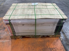 Quantity of Godfrey Hirst Hybrid Flooring, Size: 1500mm x 180mm x 6.5mm Master code, 454876-H1/63762 HF Colour No: 540 Total approx SQM: 56.7 - 4