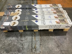 Quantity of Novocore Aust Premium XL Flooring, 1806mm x 178mm x 6.5mm Product Code: 302MD370 01 Colour Code: Spotted Gum MD37 Total approx SQM: 38.88 - 4