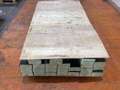 Quantity of Timber Max TG Matte Timber Flooring, Size: 1860mm x 136mm 12mm Colour Code: Sydney Blue Gum Total approx SQM: 34.91 - 6