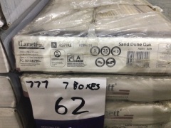 Quantity of Lamett Aspire Flooring, Size: 2260mm x 196mm x 10mm Product Code: 5010A79004 Colour Code: Sand Dune Oak (A79) Total approx SQM: 12.39 - 3