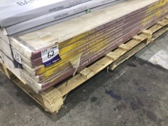 Quantity of Lamett Aspire Flooring, Size: 2260mm x 196mm x 10mm Product Code: 5010A79004 Colour Code: Sand Dune Oak (A79) Total approx SQM: 12.39 - 4