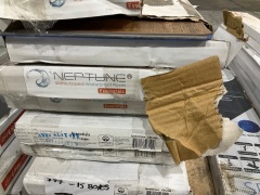 Quantity of Neptune Stone Base Water Proof Flooring, Size: 1620mm x 225mm x 6mm Product Code: 30522880 01 Colour: Spotted Gum CW2288 Total approx SQM: 32.81 - 4