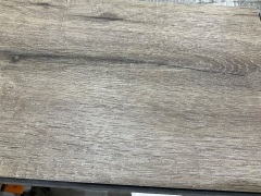 Quantity of Novocore Aust Premium Flooring, Size: 1218mm x 178mm x 6mm Product No: 30200600 05 Colour Code: Heartwood Oak CW060 Total approx SQM: 10.40 - 2