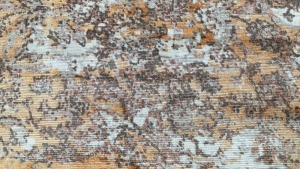 Abstract Hand Knotted Rug - Rust -3.5 x 2.5 m - 6