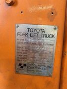 2006 Toyota 2FBE13 Electric Forklift (Location: NSW) - 8