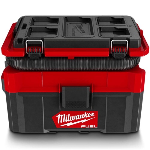 MILWAUKEE 18V Fuel Packout Brushless 9.4L Wet/Dry Vacuum Skin M18FPOVCL-0 (SKU..158686)