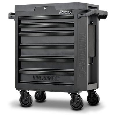 KINCROME 6-Drawer Contour Tool Trolley Black Series K7536 (SKU..139780)