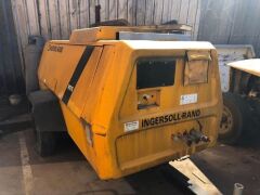 1995 Ingersoll Rand P375WD Air Compressor with Heavy Duty Portable Dry Soda Blasters(Location: NSW)
