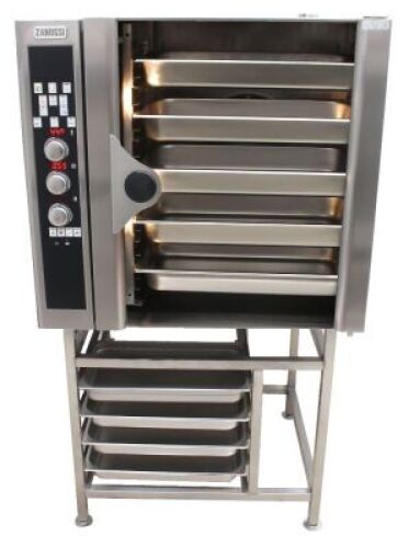 ***Reserve now Met***ZANUSSI ELECTRIC 10 TRAY COMBI OVEN, QUALITY SHOWROOM FLOOR STOCK