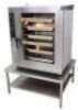 ***Reserve now Met***COBRA 10 TRAY ELECTRIC COMBI OVEN ON STAINLESS STEEL STAND, QUALITY SHOWROOM STOCK
