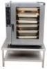 ***Reserve now Met***COBRA 10 TRAY ELECTRIC COMBI OVEN ON STAINLESS STEEL STAND, QUALITY SHOWROOM STOCK - 2