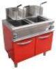 BARON GAS DOUBLE PAN PASTA COOKER, QUALITY SHOWROOM STOCK - 2