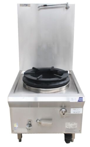 ***Reserve now Met***LUUS WATER COOLED SINGLE GAS WOK TRADITIONAL STOCK POT