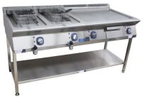 ***Reserve now Met***ELECTROLUX 700XP BENCH TOP ELECTRIC DOUBLE PAN DEEP FRYER
