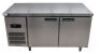 ***Reserve now Met***AIR COOLING UNDER BENCH 2 DOOR STAINLESS STEEL FRIDGE