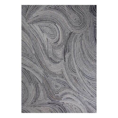 Elise Hand Tufted Wool Rug - 160 x 230 cm - Ivory/Grey