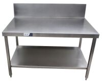 ***Reserve now Met***AUSTOMONT STAINLESS STEEL PREP BENCH
